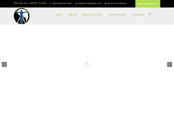 Healthcoach-child theme site design template sample