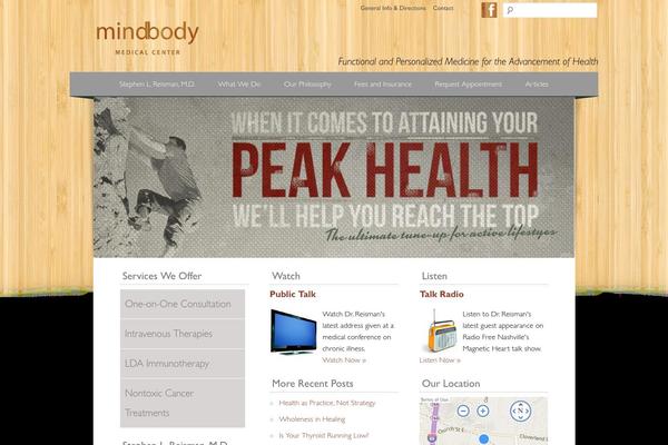 Eli theme site design template sample
