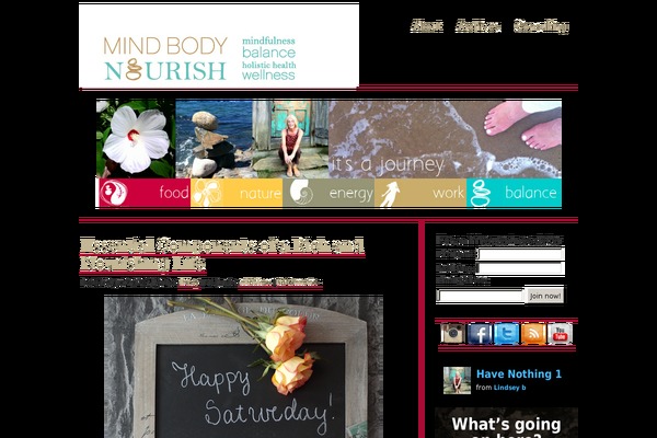 Radiate theme site design template sample