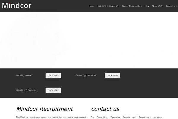 Jobify-child theme site design template sample