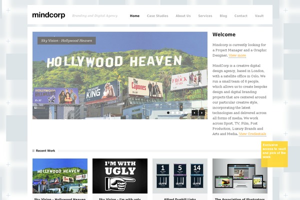 Scope theme site design template sample