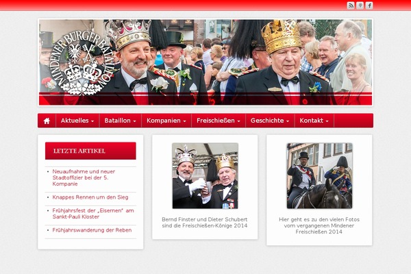 mindener-buergerbataillon.de site used iFeature