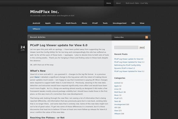 Traction theme site design template sample