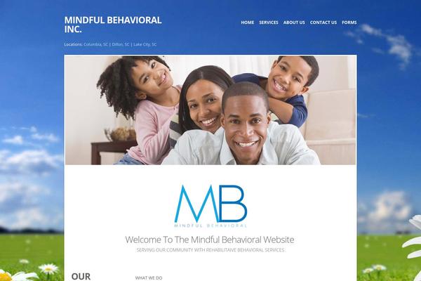 Flexible theme site design template sample