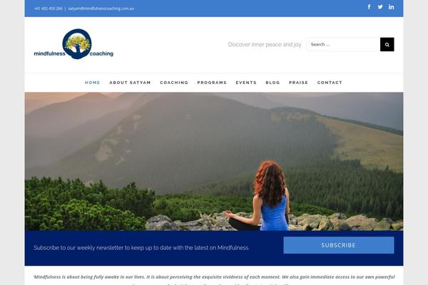 Risen theme site design template sample