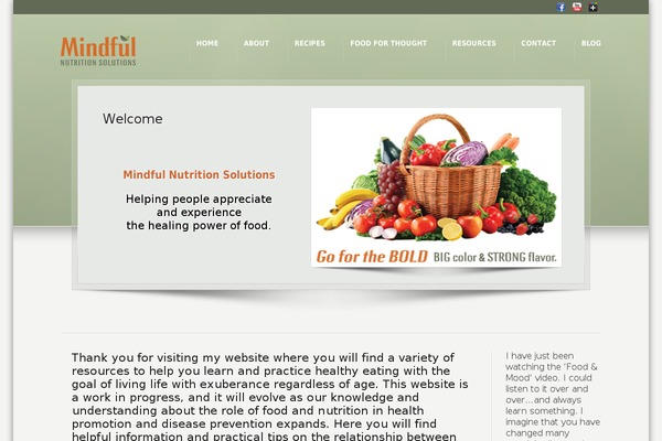 Karma theme site design template sample