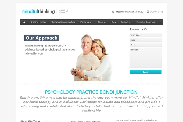 Aqua theme site design template sample
