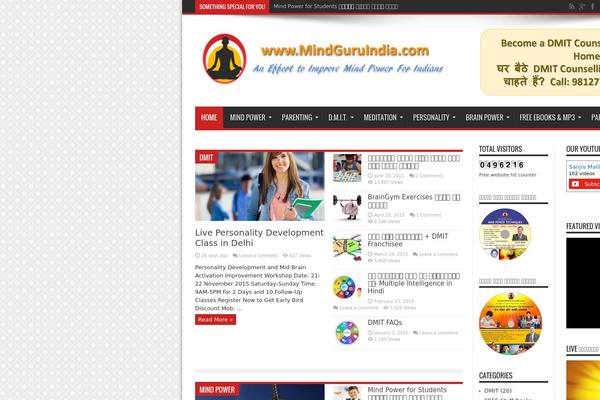 Site using Penci-review plugin