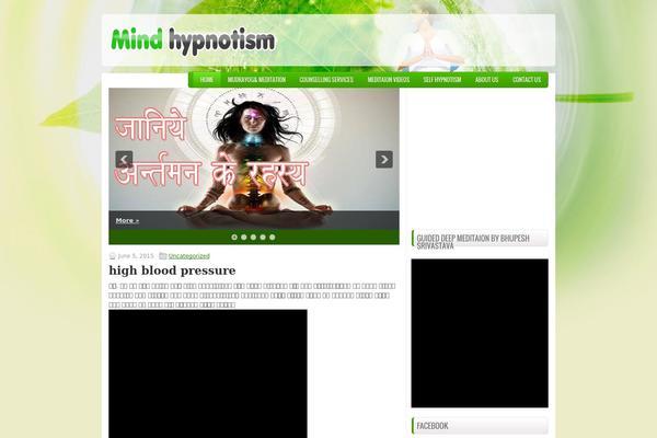 Healthstyle theme site design template sample