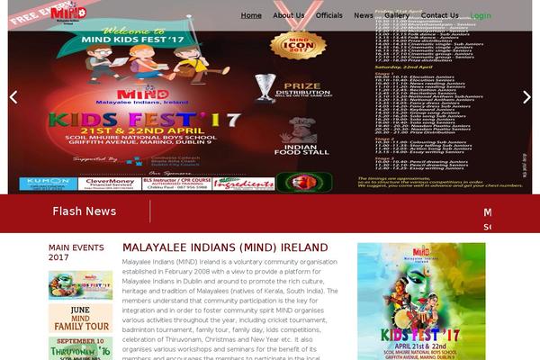 mindireland.org site used Mindtheme