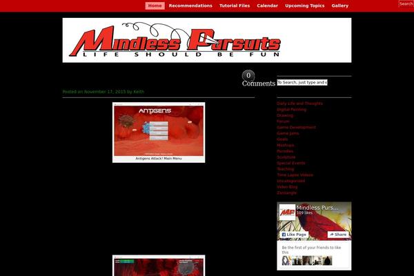 mindlesspursuits.com site used vita