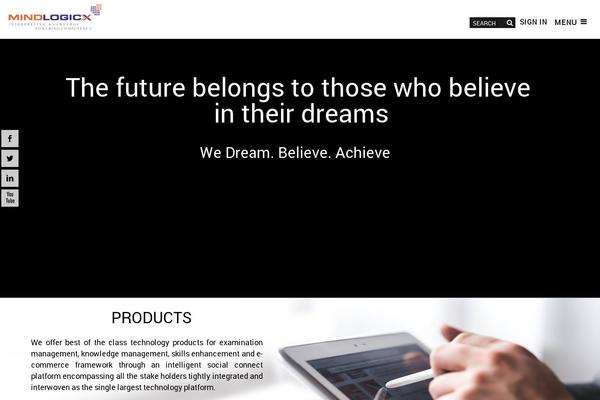 Site using Easy News Ticker plugin