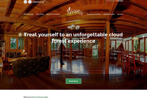 Casa theme site design template sample