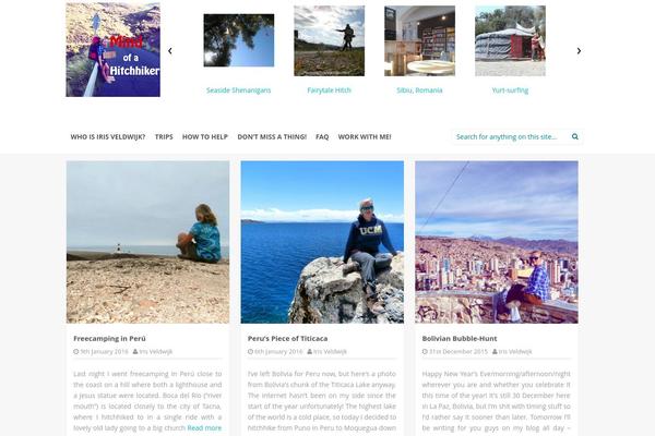 Inkness theme site design template sample