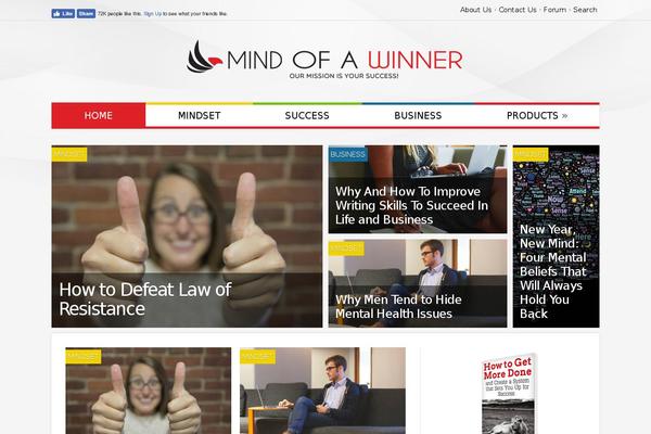 mindofwinner.com site used Meganews