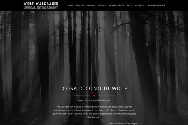 mindofwolf.com site used Wolf-waldbauer