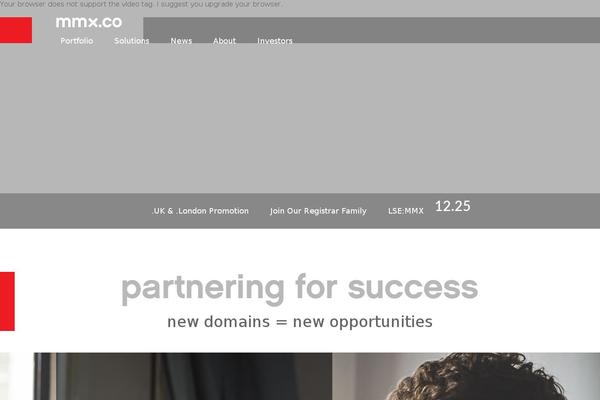 mindsandmachines.com site used Mmx
