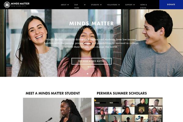 mindsmatternyc.org site used Mm-nyc-wordpress-theme