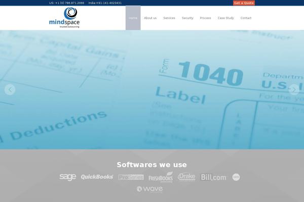 Sapphire theme site design template sample