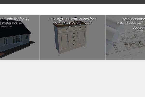 VoiceChild theme site design template sample