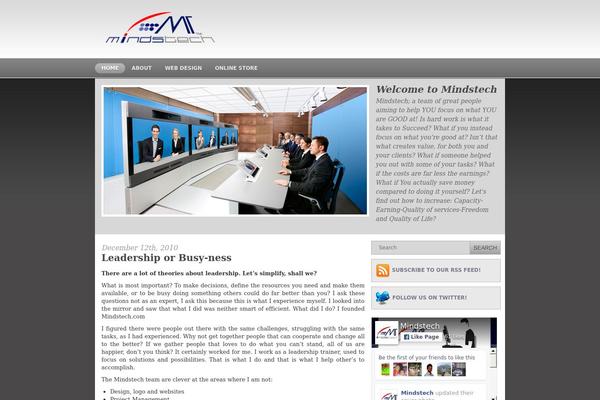 iBusiness theme site design template sample