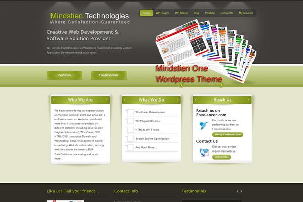Site using Socialnetwork-widget plugin