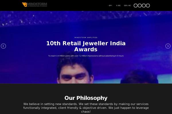 Essentials theme site design template sample