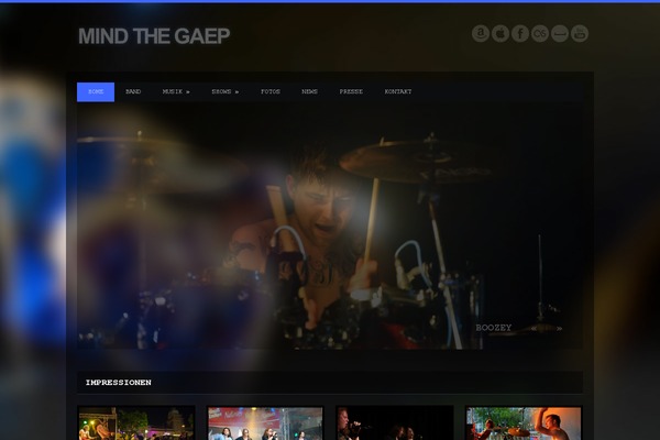 Current theme site design template sample