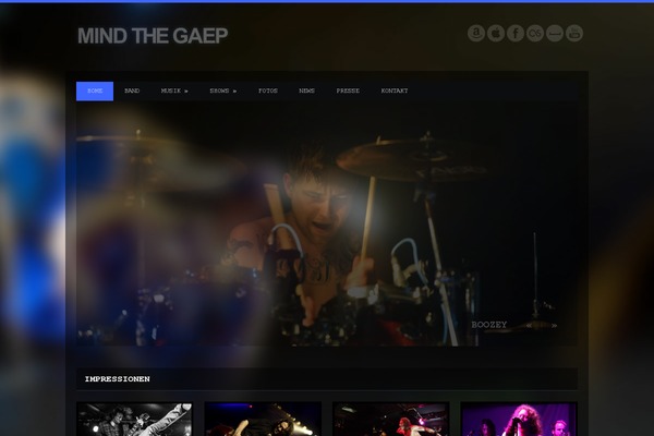 Current theme site design template sample