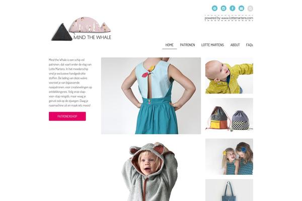 Stack theme site design template sample