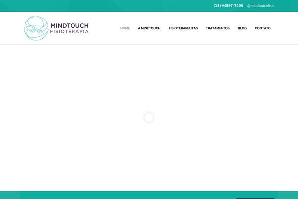 Finance theme site design template sample