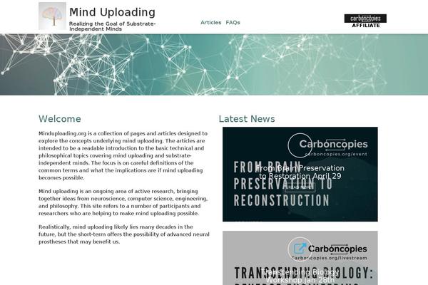 minduploading.org site used Mudesign