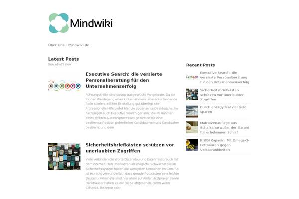 Simpleton theme site design template sample