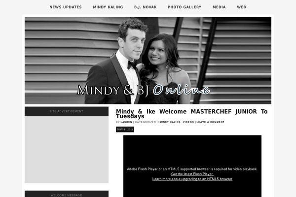 mindyandbj.net site used Two
