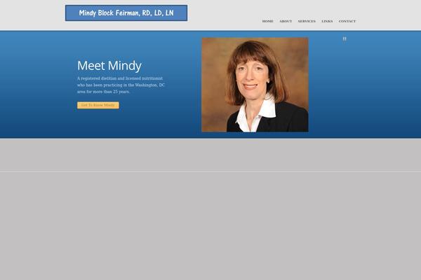 Care theme site design template sample