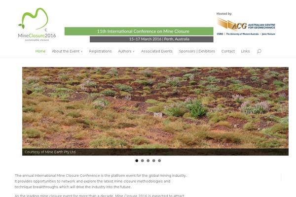 Site using Ditty News Ticker plugin