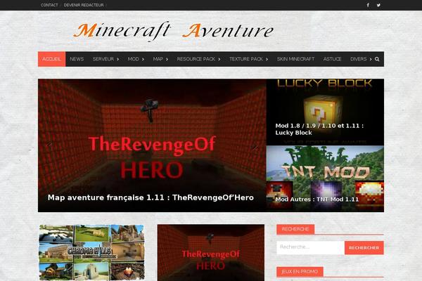 Awaken theme site design template sample