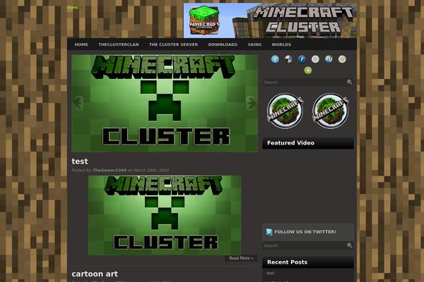 Igames theme site design template sample