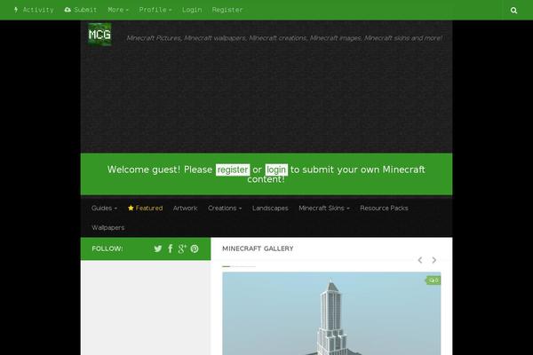 Legion theme site design template sample