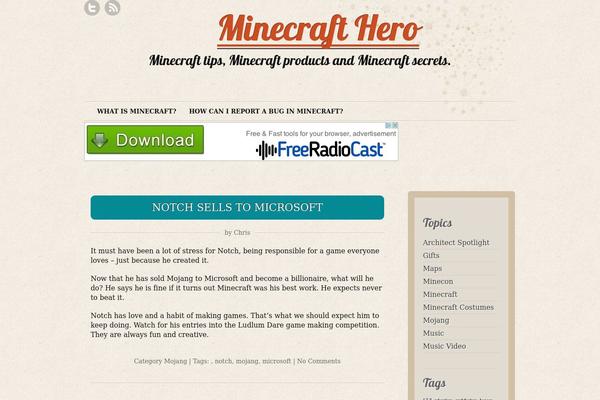Liquorice theme site design template sample