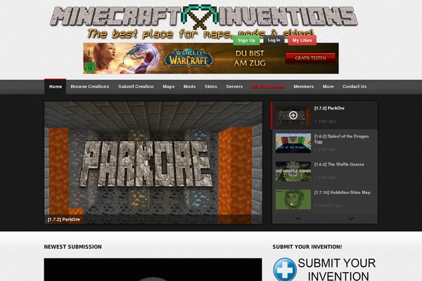 deTube theme site design template sample