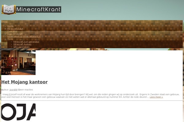 Magicraft theme site design template sample