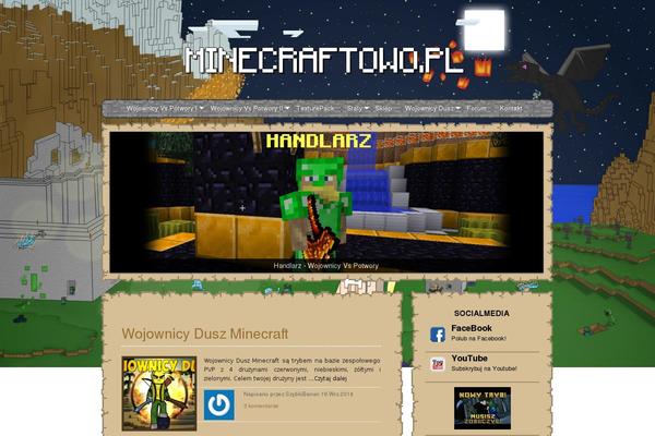 Dice theme site design template sample