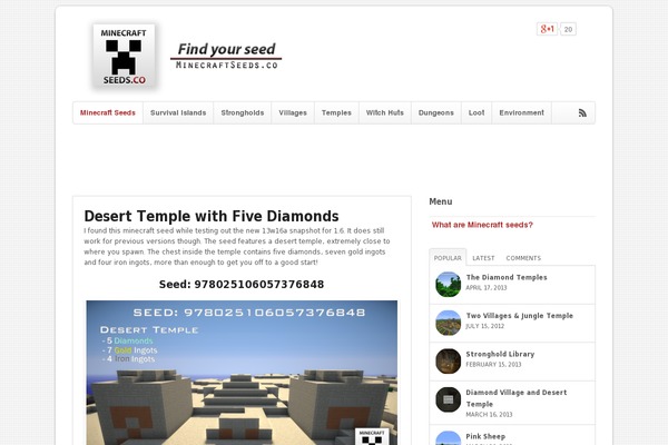 Site using Page Links To plugin