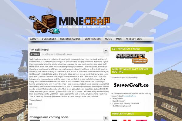 Mystique theme site design template sample