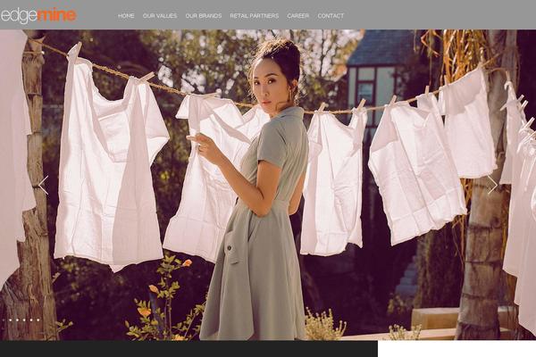 M theme site design template sample