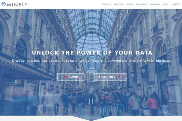 Blame theme site design template sample