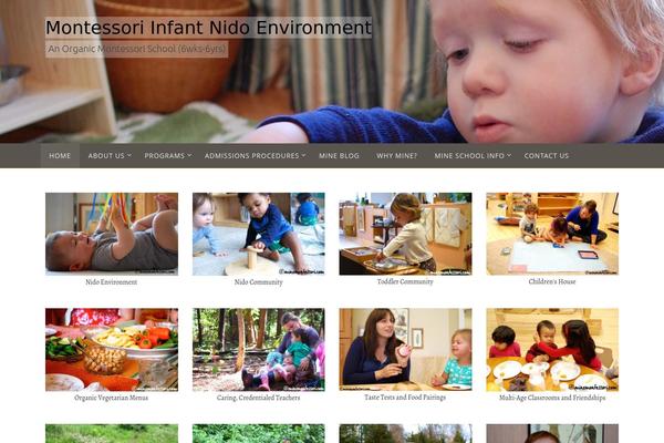 Site using Ultimate Addons for SiteOrigin plugin