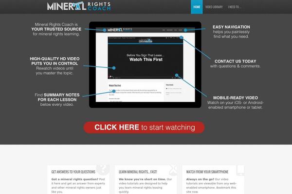 Radius theme site design template sample