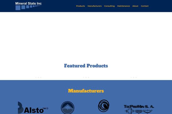 Stack theme site design template sample
